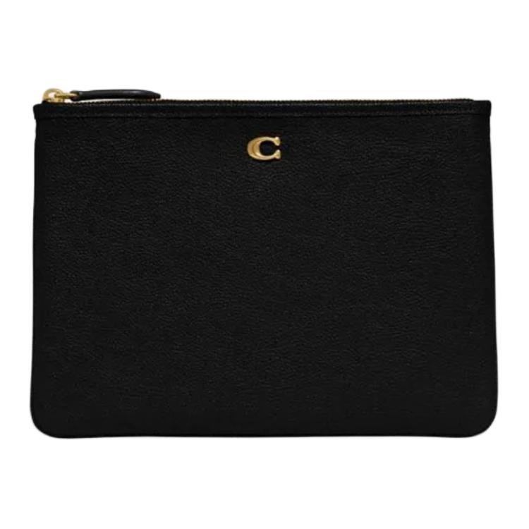 

COACH Кожаная сумка для маджонга унисекс черная большая