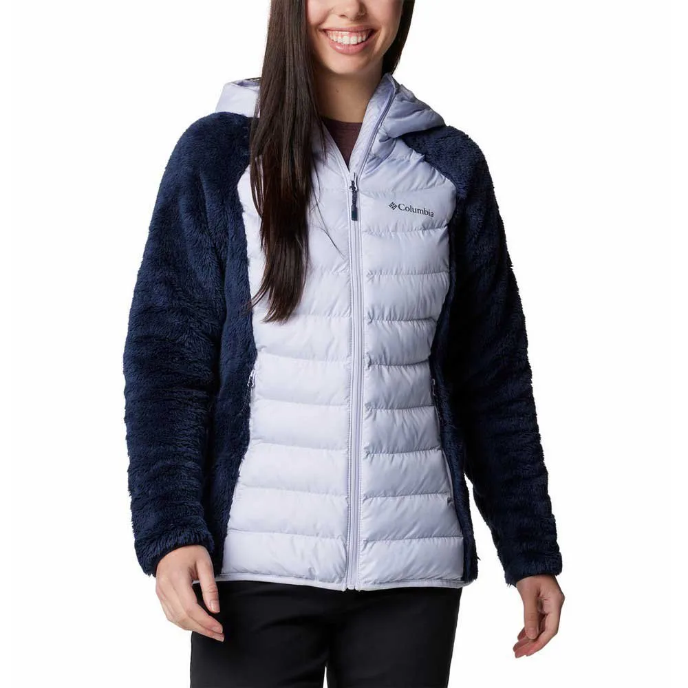 

Куртка Columbia Powder Lite II Sherpa Hybrid, белый/синий