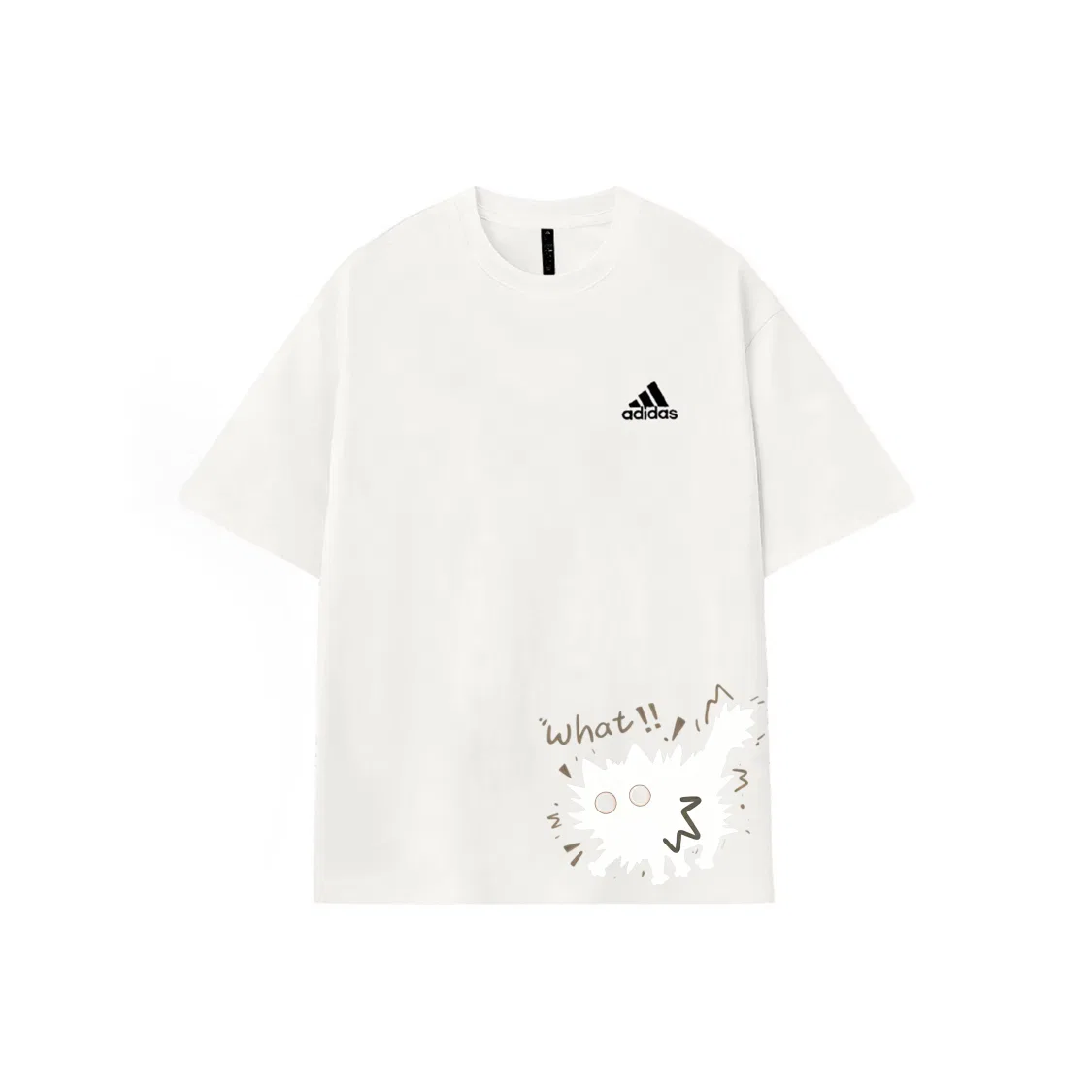 Футболка хлопковая Adidas MUST HAVES с круглым вырезом, цвет Shopping Bag — фото 3