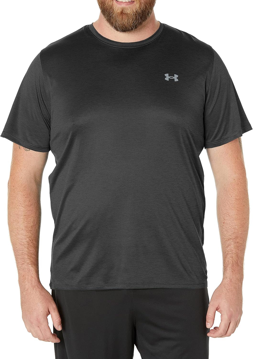 

Мужская тренировочная футболка с коротким рукавом Under Armour Vent 2.0, Black (001)/Pitch Gray, Черный, Мужская тренировочная футболка с коротким рукавом Under Armour Vent 2.0, Black (001)/Pitch Gray