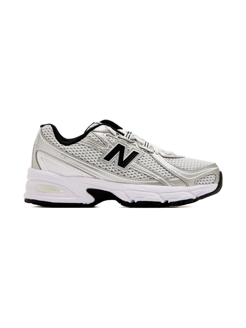 

Кроссовки 740 с сетчатыми вставками New Balance Kids, белый
