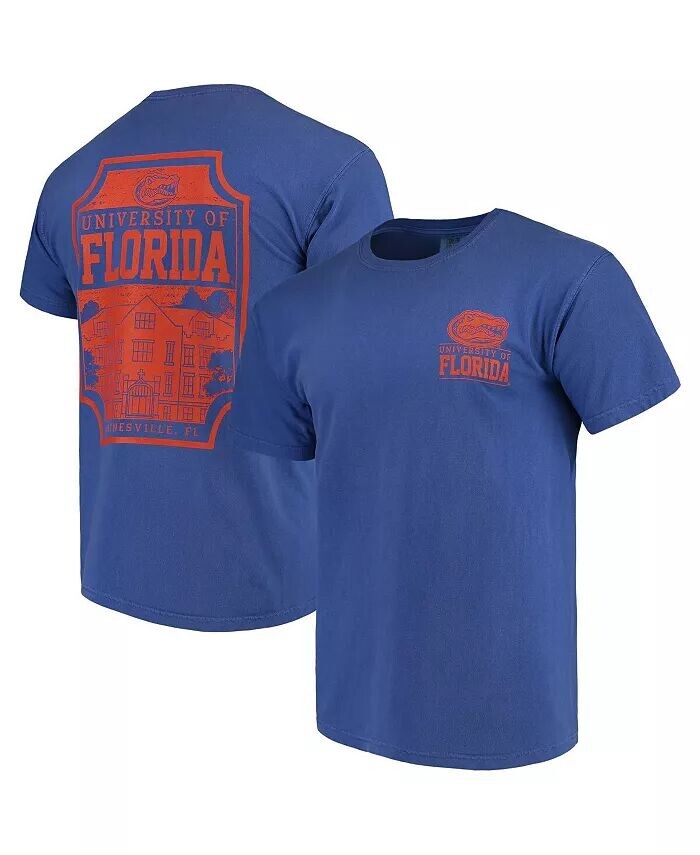 

Мужская футболка Royal Florida Gators Comfort Colors Campus Icon Image One, синий