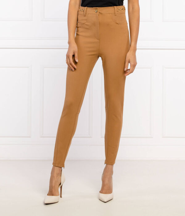 

Брюки Slim Fit Elisabetta Franchi, коричневый