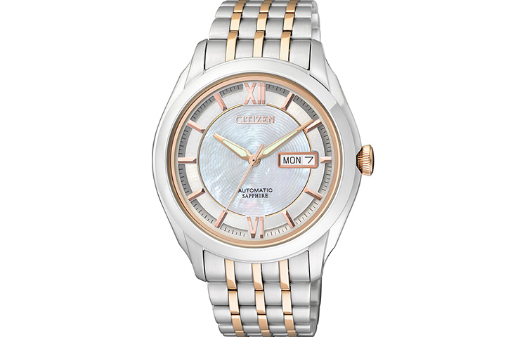 

CITIZEN Часы Automatic Mechanical Movement Stainless Steel Strap Watch Men's Watch Silver Dial