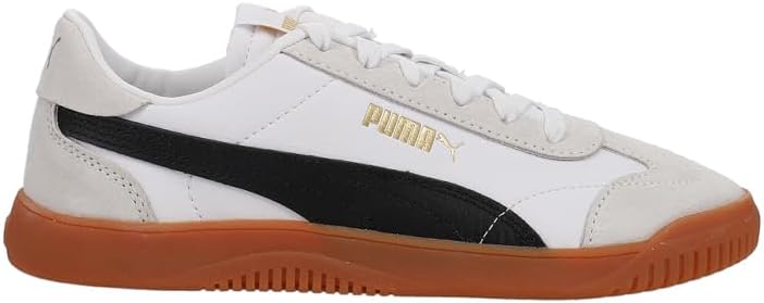 Детские кроссовки Puma Club 5v5 унисекс, белый/черный/серый — фото 2