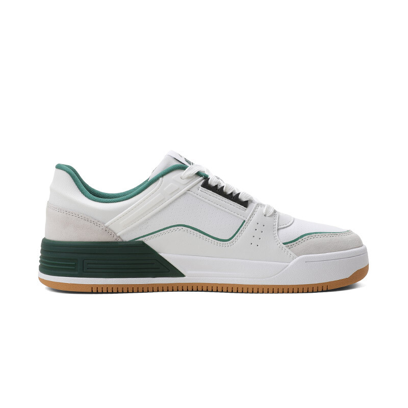 

Кеды мужские, обувь для скейтбординга низкая Lpmx, цвет White/Green;