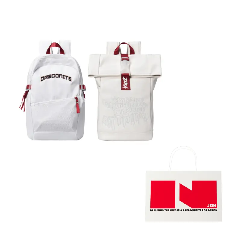 

DRACONITE Студенческий рюкзак унисекс бело-красный, 15th Anniversary Combo