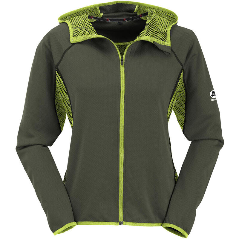 

Куртка флисовая Maul Sport, цвет grün/schwarz