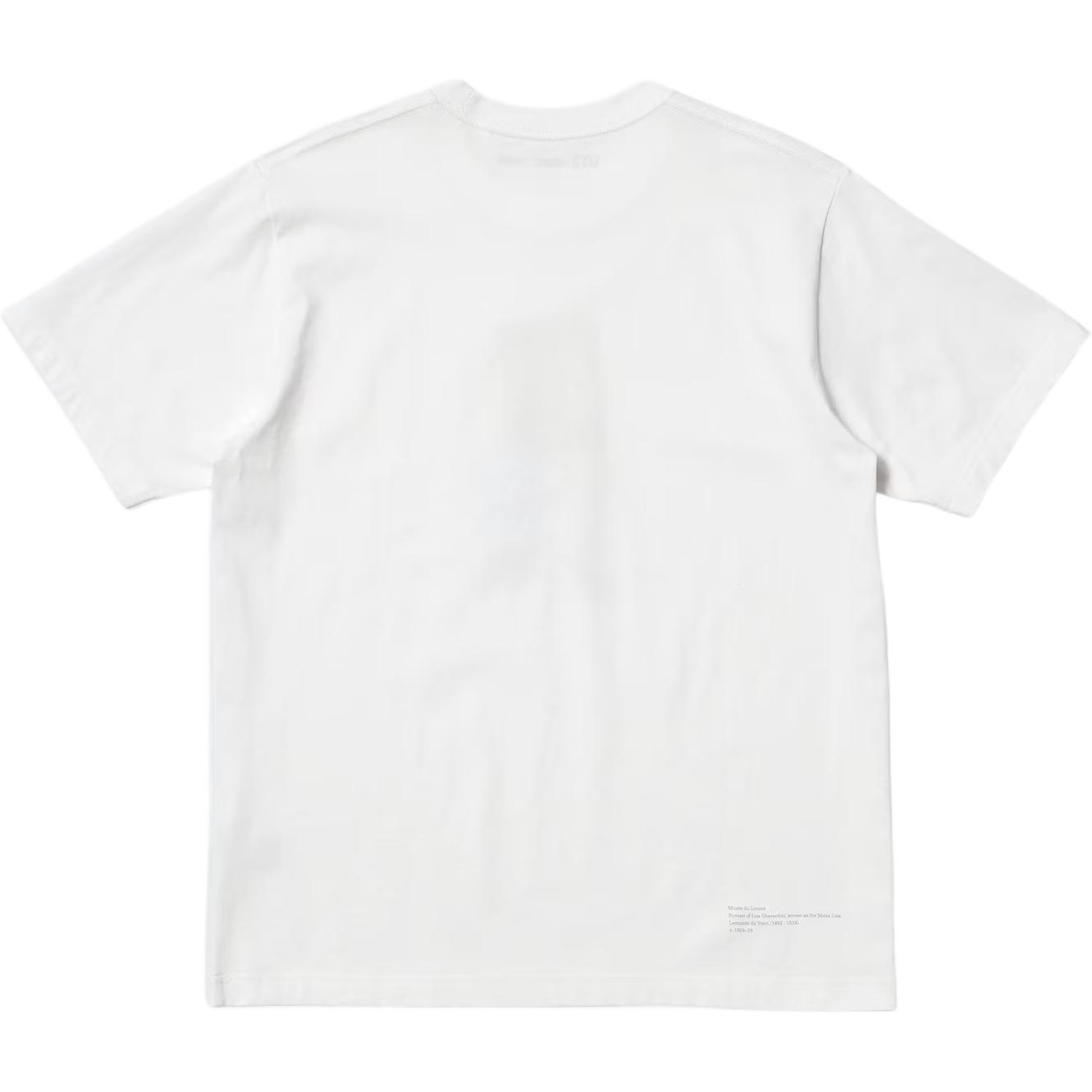 Футболка Doraemon X Louvre Collaboration SS25 Unisex UNIQLO, белый — фото 4