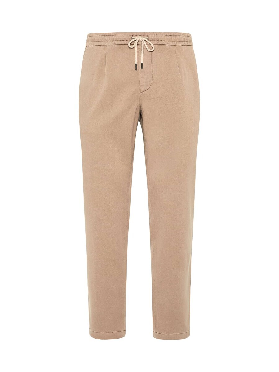 

Тканевые брюки Boggi Milano Regular Pleat-Front Pants, серо-коричневый