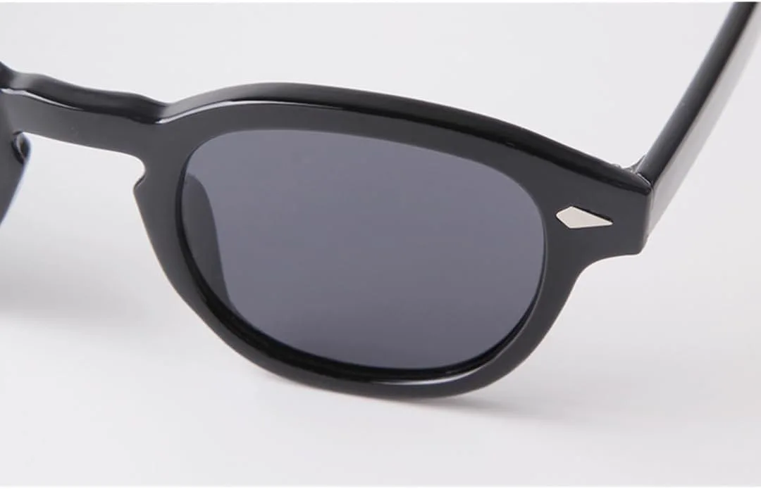 

Круглые ретро-солнцезащитные очки с заклепками в черепаховой оправе для женщин и мужчин, с леопардовым принтом и защитой от УФ-излучения UV400 TOIPASTN, 18