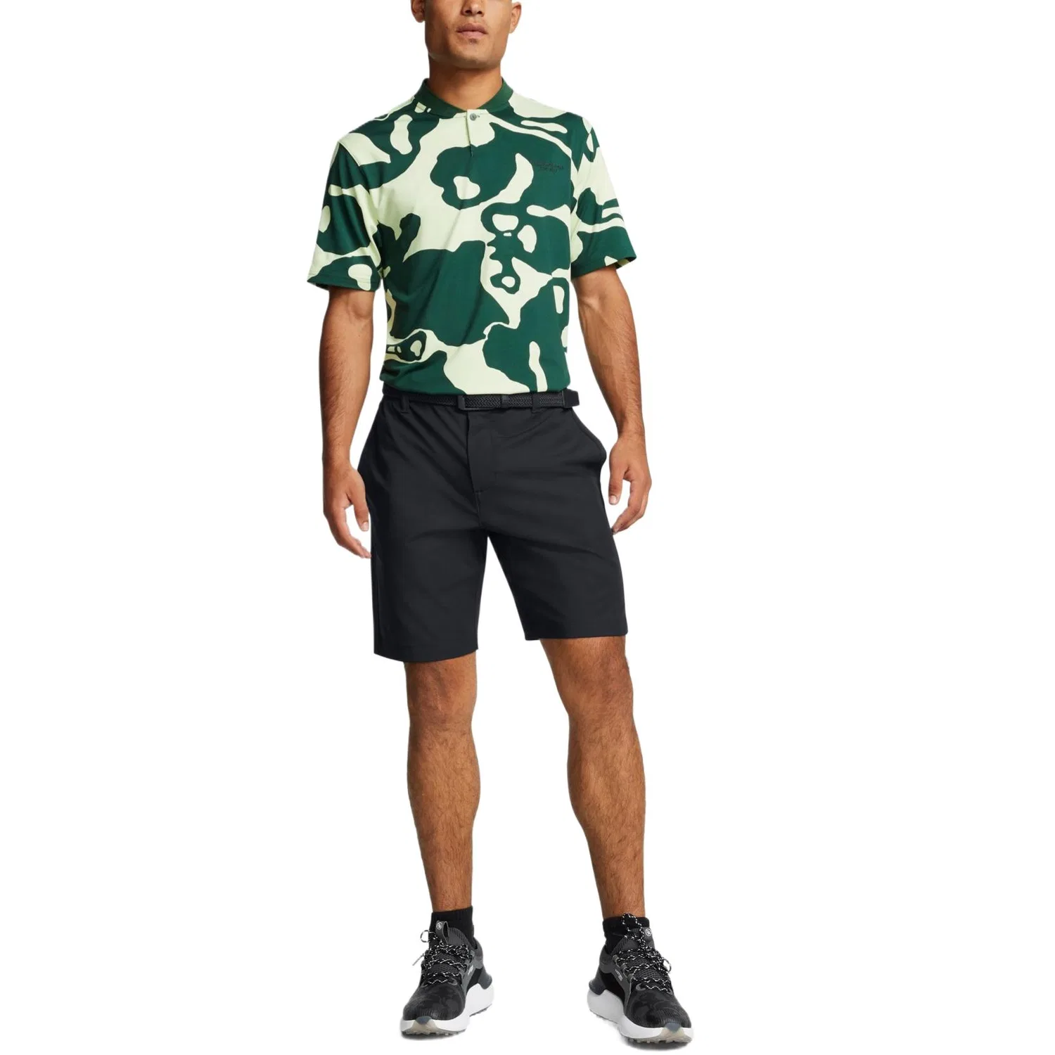 Гольф одежда мужская зеленая Under Armour — фото 4