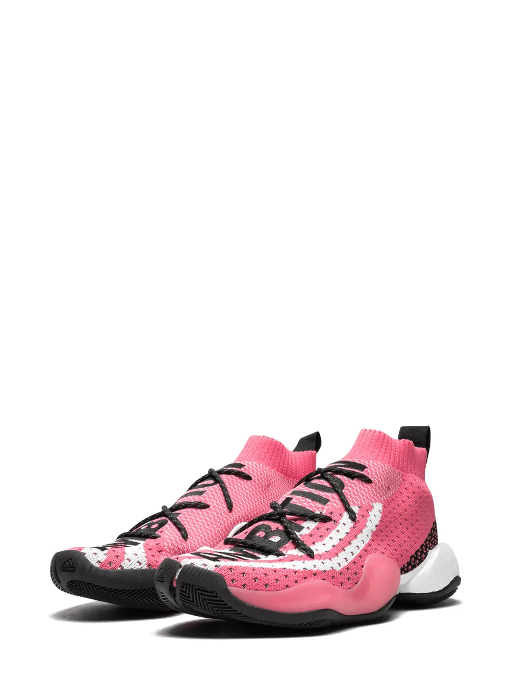 Кроссовки Crazy BYW Lvl 1 adidas, розовый — фото 2