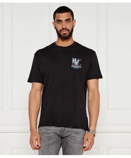 

Футболка Relaxed fit Tommy Jeans, черный