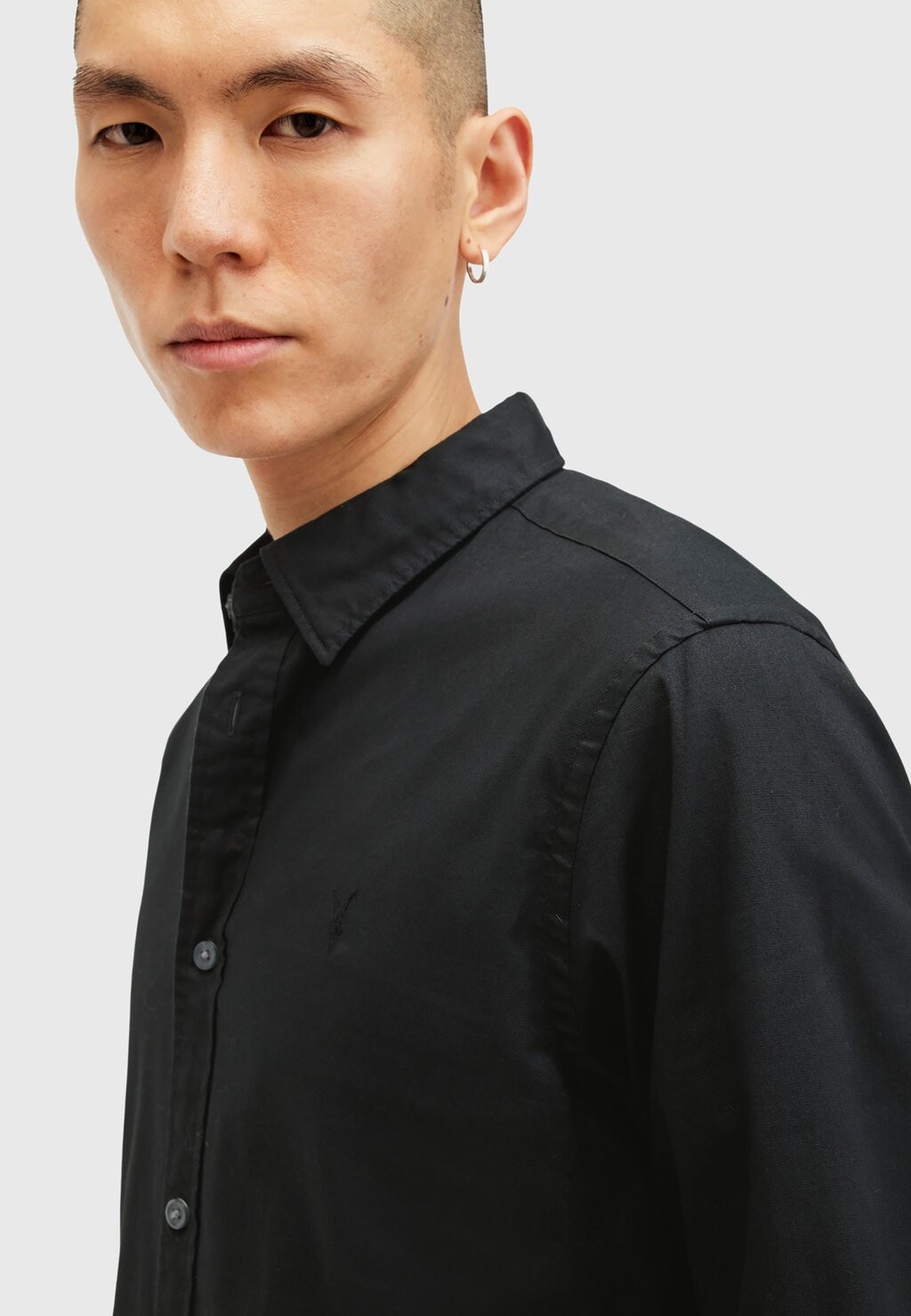 

Рубашка HAWTHORNE AllSaints, черный