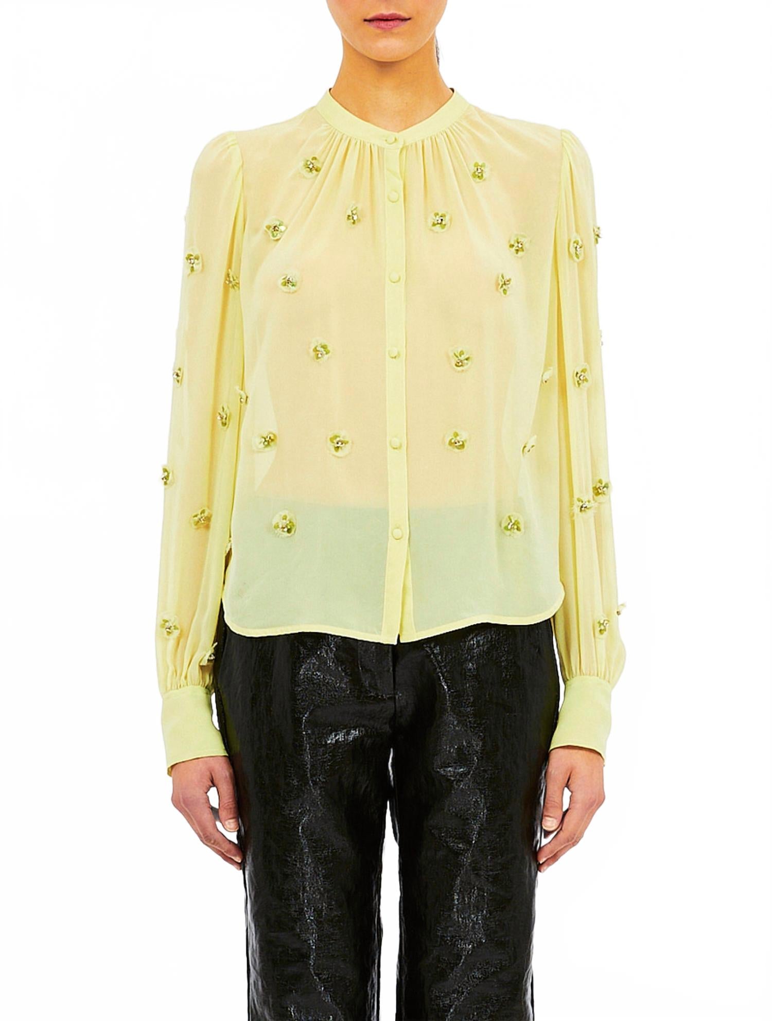 

Блуза Bea в цитроне Ulla Johnson, Citron