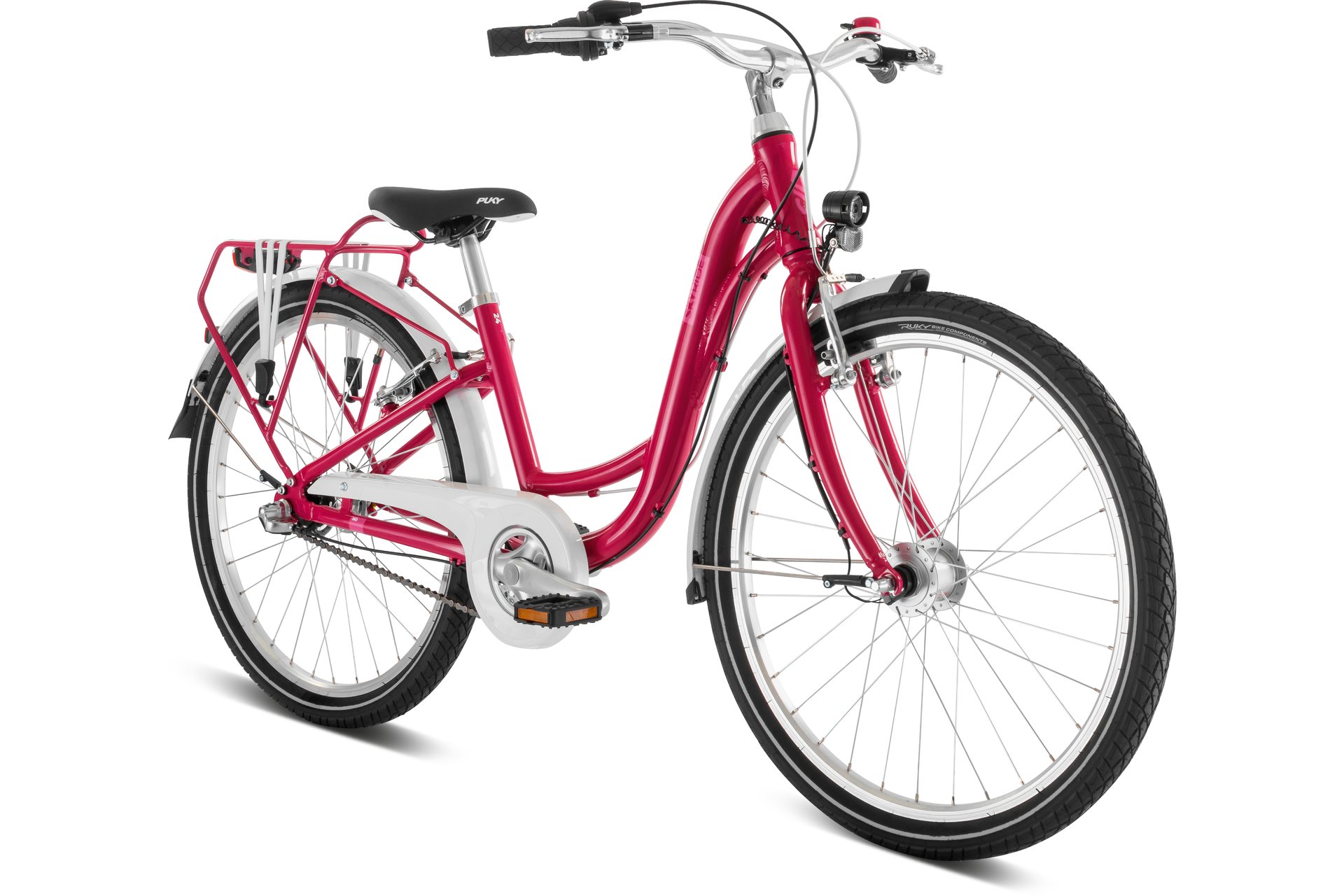 

Детский велосипед Puky Skyride 24-3 - 24 дюймов - Tiefeinsteiger - 2025, цвет Pink|berry