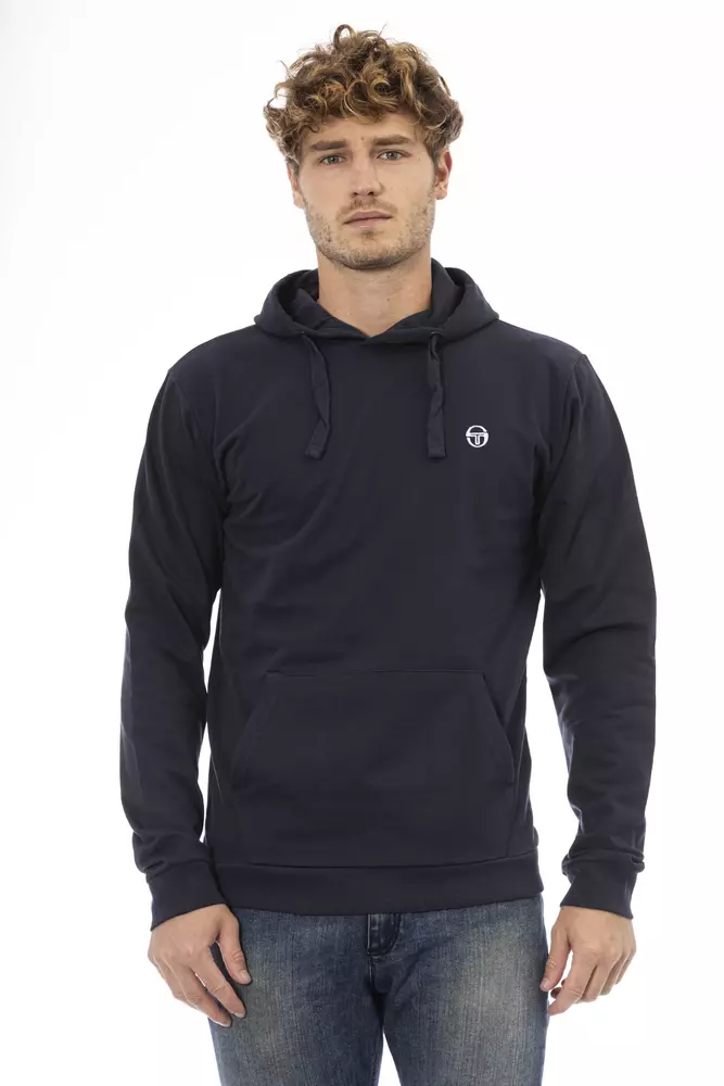 

Синий хлопковый мужской свитер Sergio Tacchini