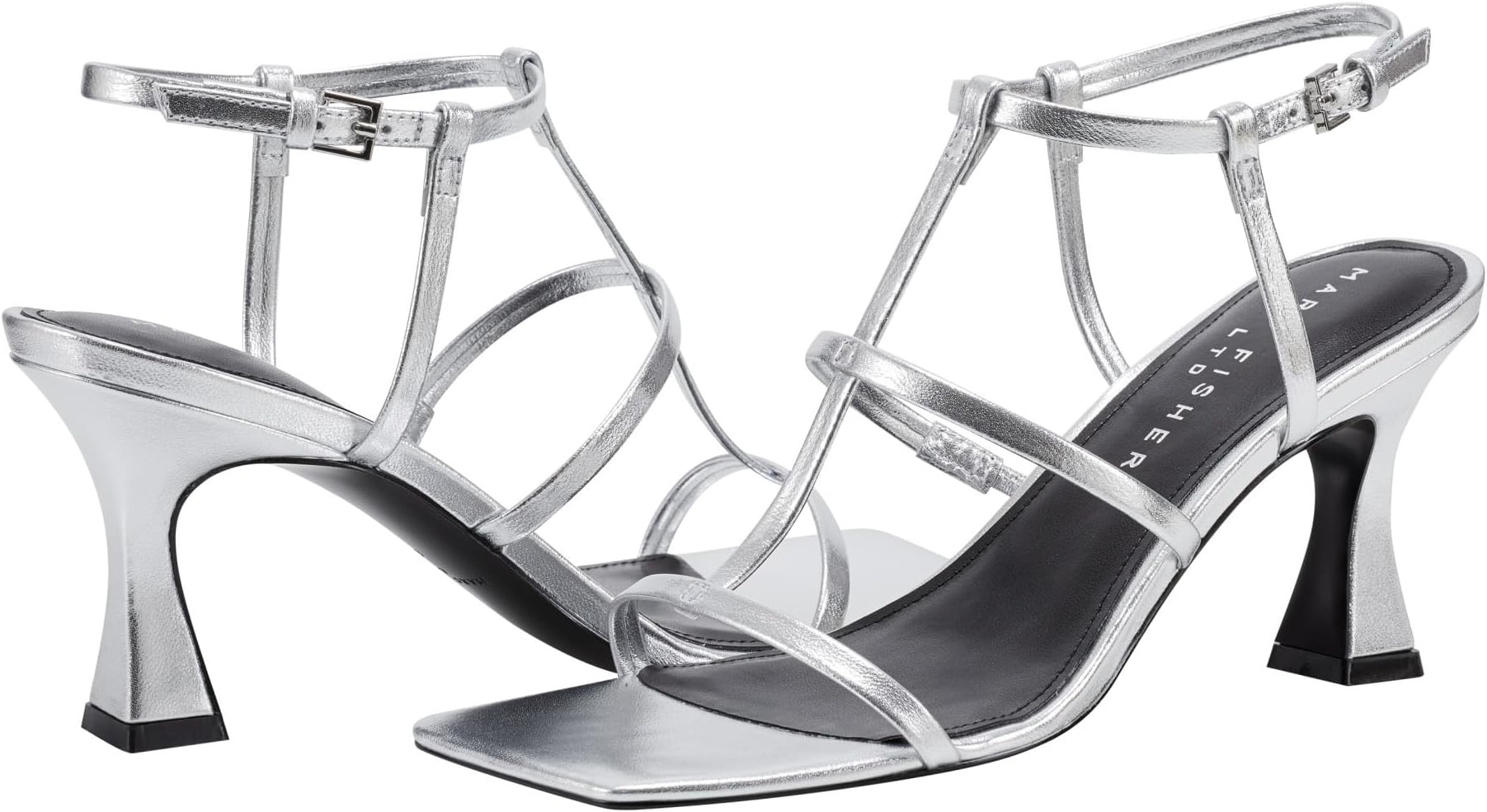 Сандалии Marc Fisher LTD Dennie, цвет Silver Leather
