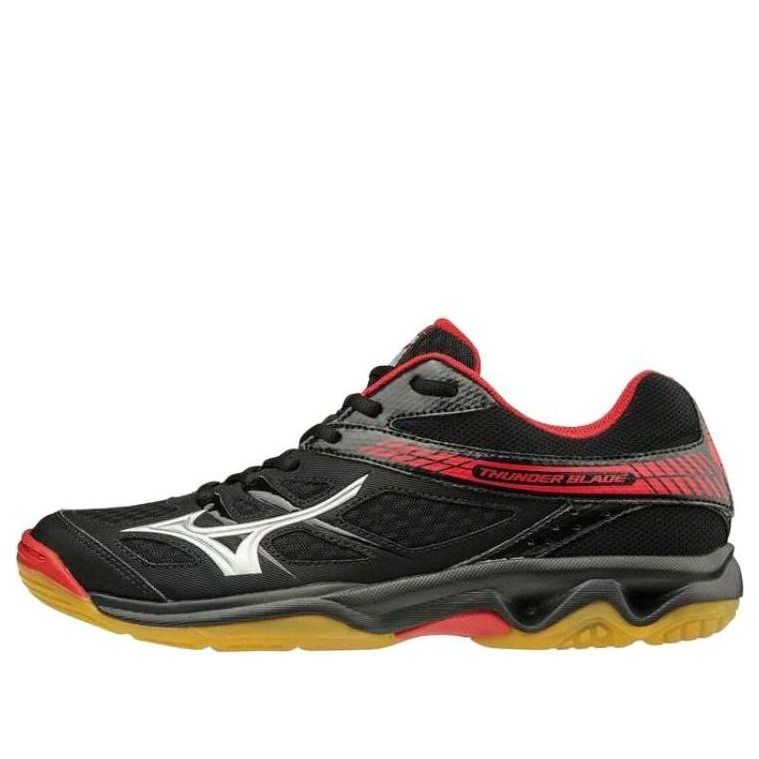 

Кроссовки Mizuno Thunder Blade 'Black Red', черный