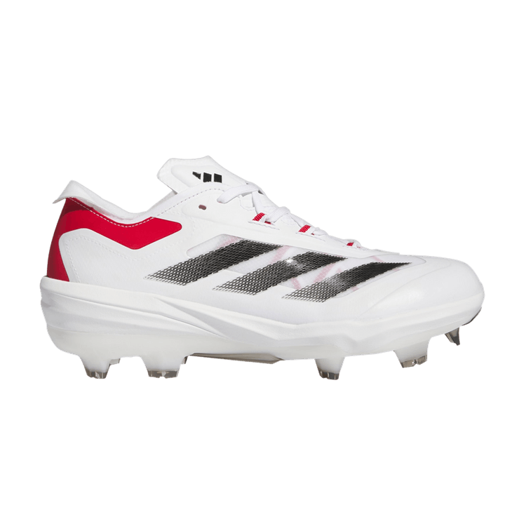 

Кроссовки Adizero Impact TPU 'White Black Power Red', белый