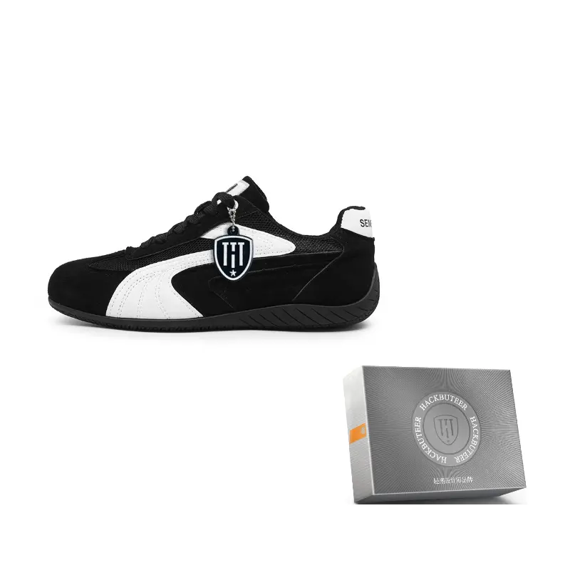 

HACKBUTEER Кроссовки Hurricane Series Low Top повседневные унисекс в коробке черные, цвет Black