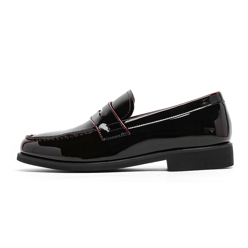 

MUYI Мужские лоферы черно-красные, цвет Red[Men's]