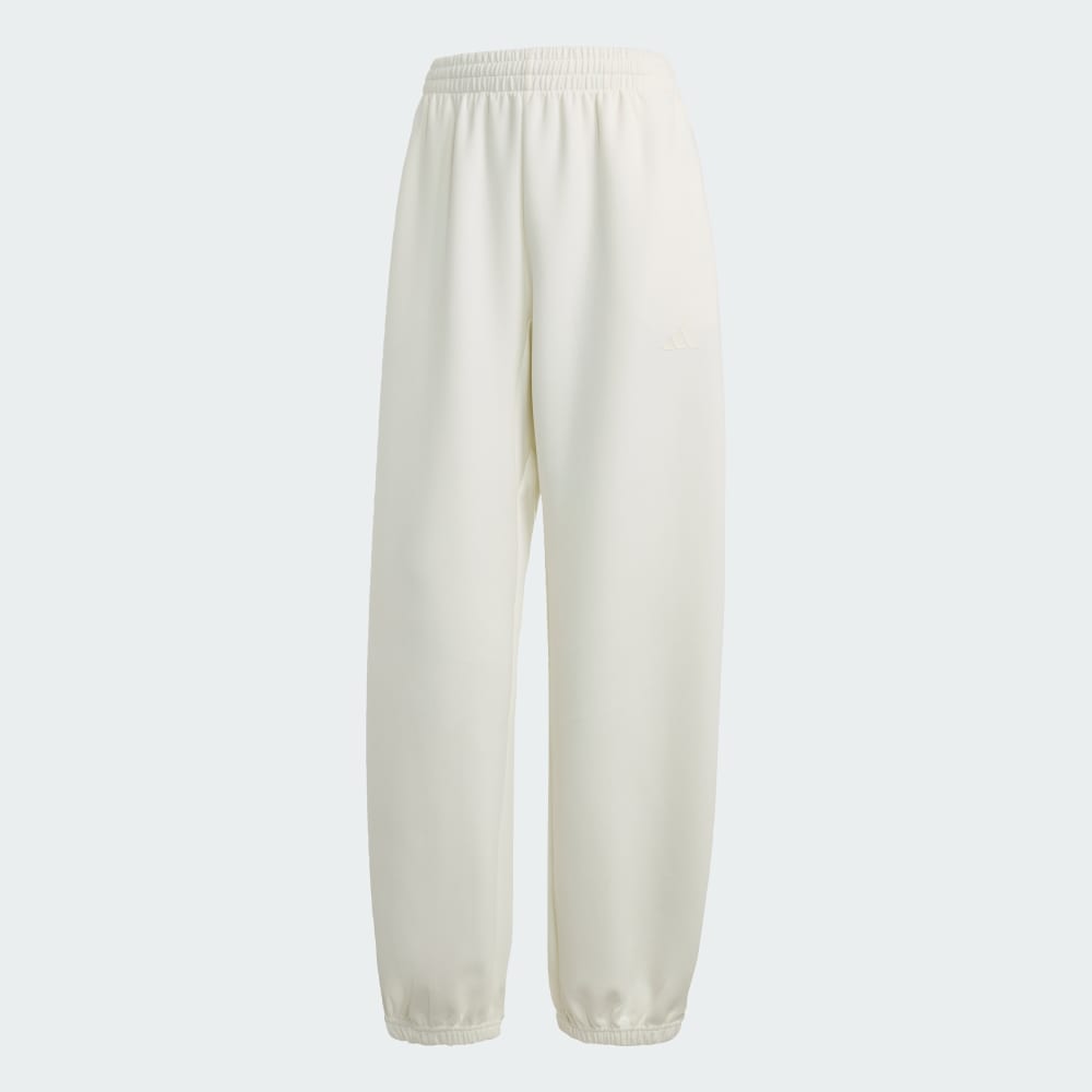 Спортивные брюки Adidas Soft Lux Loose Pant, цвет Off White — фото 4