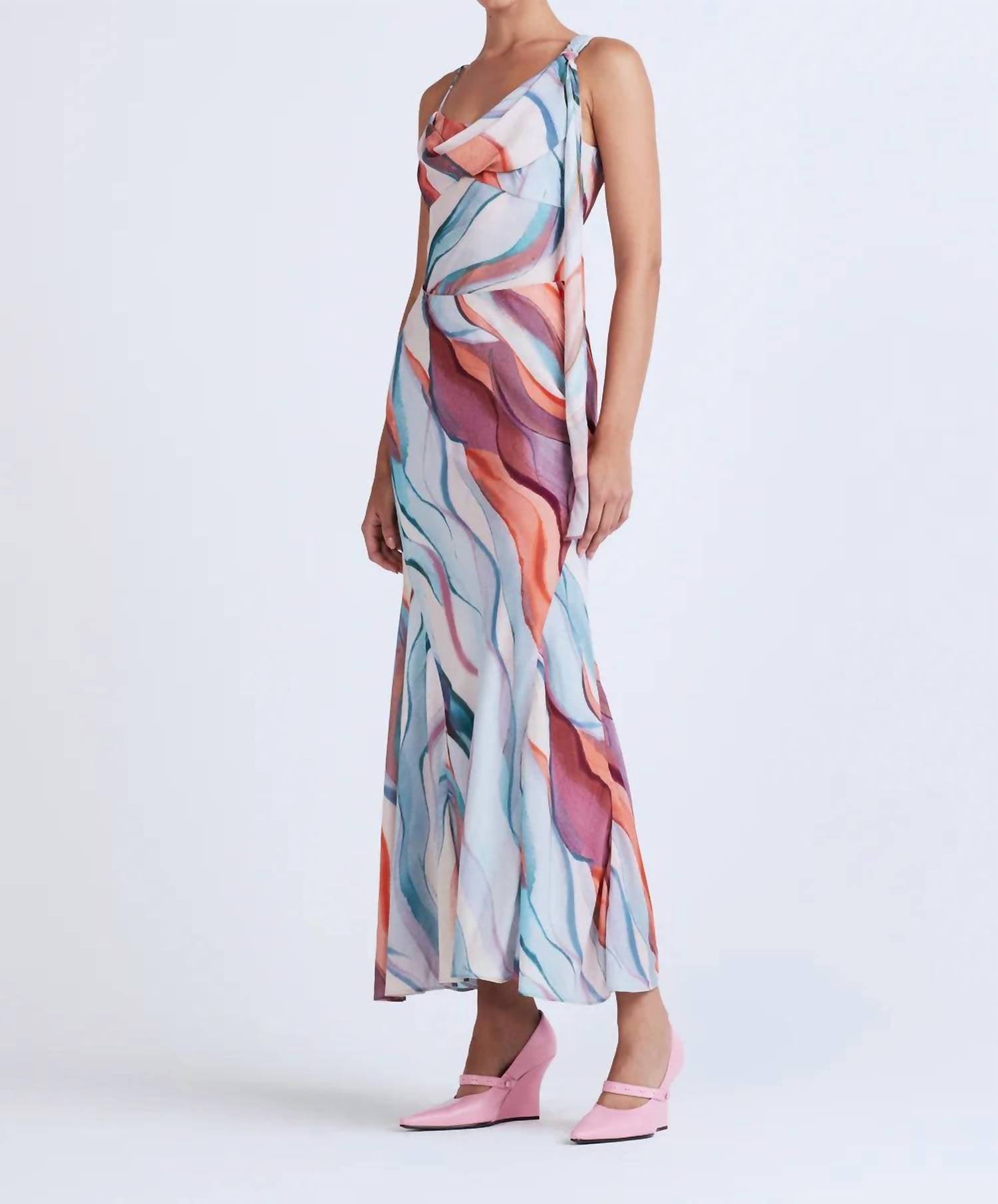 

Топ Agnes Drapey Cami в сумерках Derek Lam 10 Crosby, цвет dusk