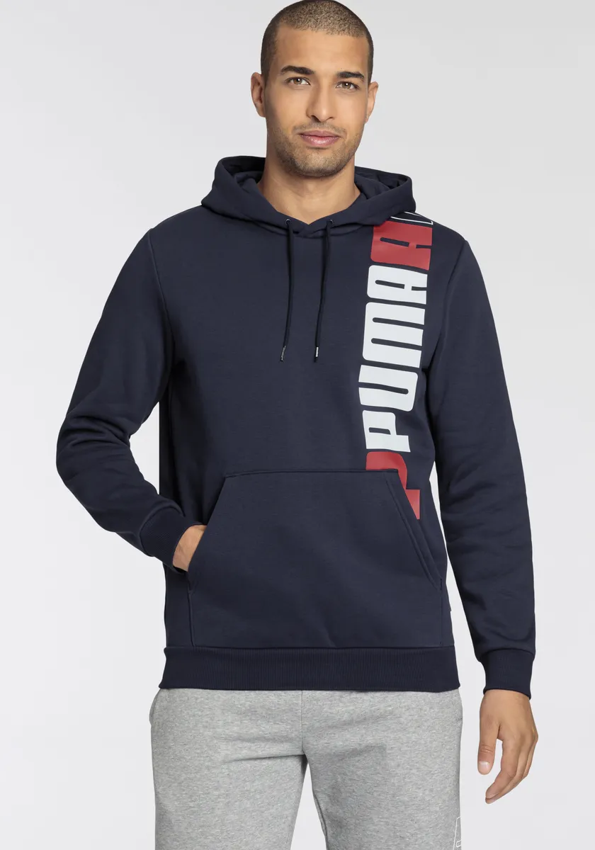 

Толстовка PUMA с капюшоном "ESS+ LOGO LAB HOODIE FL", цвет Puma Navy