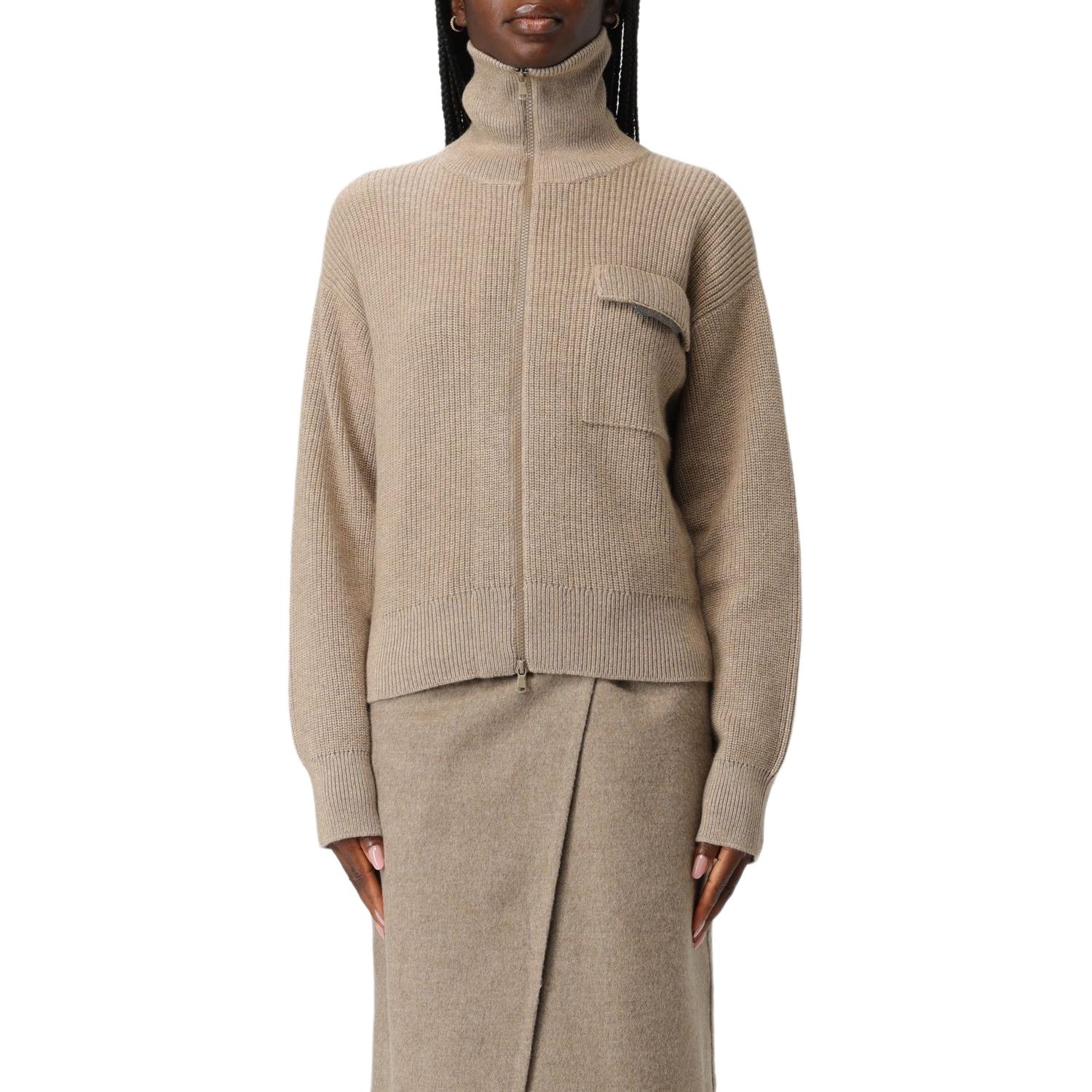 

Трикотаж для женщин Brunello Cucinelli, коричневый