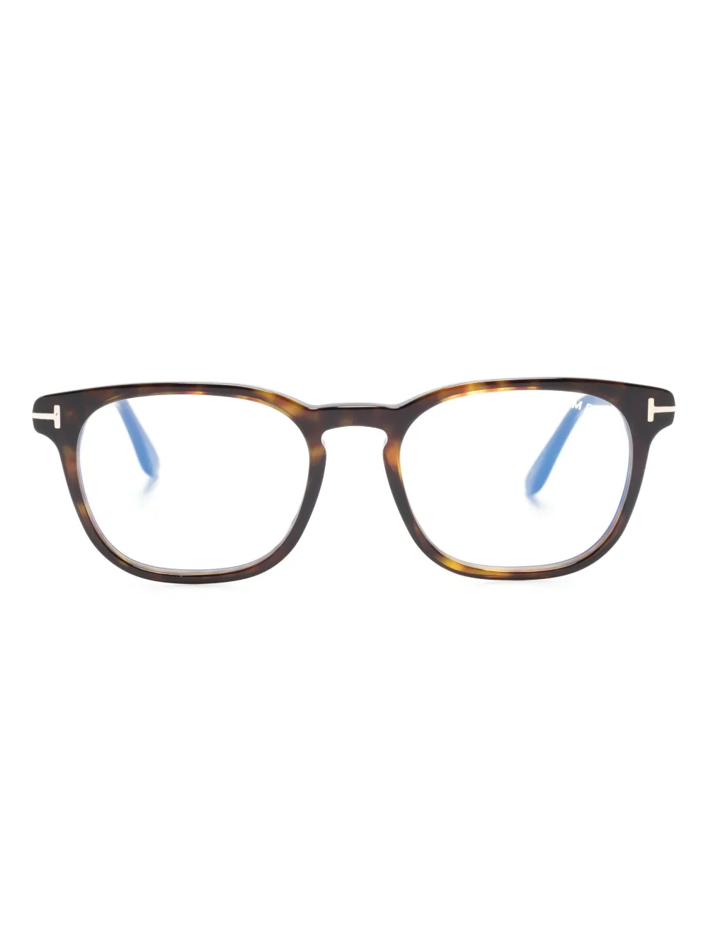 

Очки Blue Block в квадратной оправе TOM FORD Eyewear, коричневый
