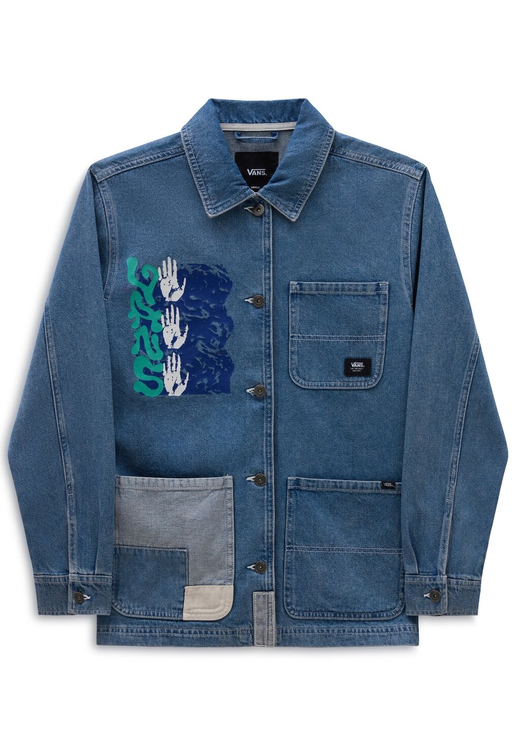 

Джинсовая куртка DRILL CHORE Vans, цвет stone wash