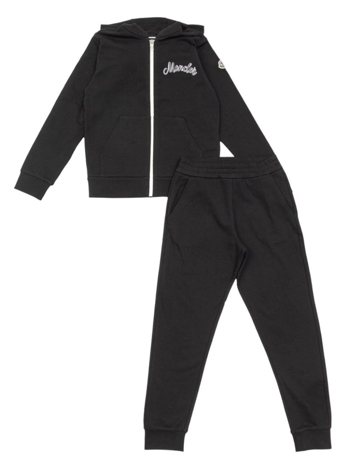 

Moncler Enfant спортивный костюм с логотипом, черный