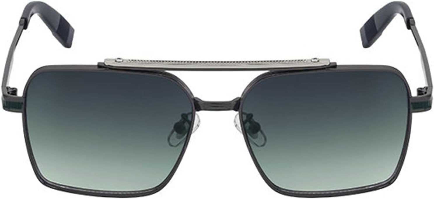 

Солнцезащитные очки Willochra Retro с двойной перемычкой, мужские, квадратной формы, защита от УФ-излучения UV400, модные градиентные женские очки-пилот, трендовые солнцезащитные очки, C6