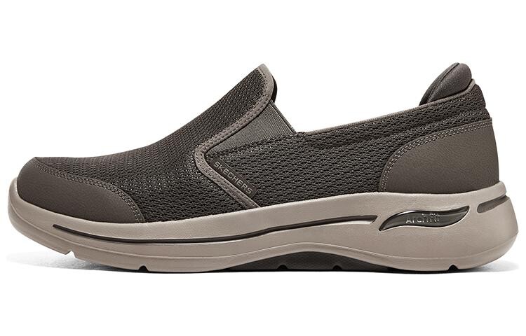 

Кроссовки для бега Go Walk Arch Fit для мужчин с низким верхом коричневого цвета Skechers