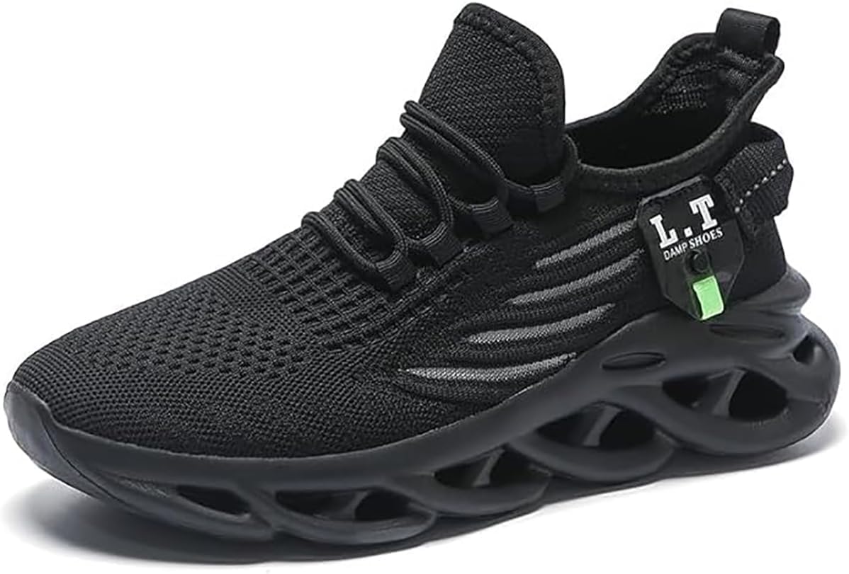 

Мужские беговые кроссовки для зала, слипоны, нескользящие, для ходьбы, тенниса, спорта, работы, тренировок, повседневные, легкие, дышащие, модные Mgbdsz, черный