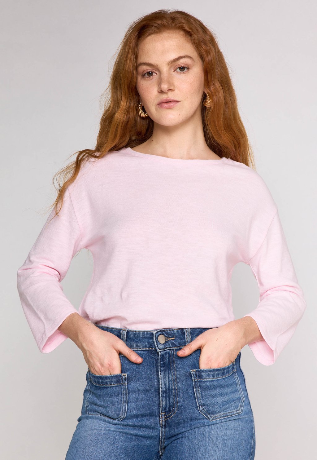 

Топ с длинными рукавами ALEX Maison 123, красный