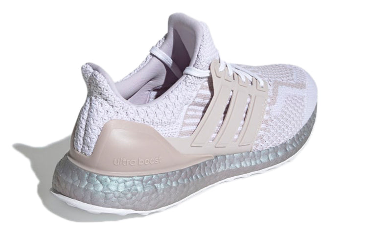 Беговые кроссовки (WMNS) adidas UltraBoost 5.0 DNA 'White Ice Purple', белый — фото 4