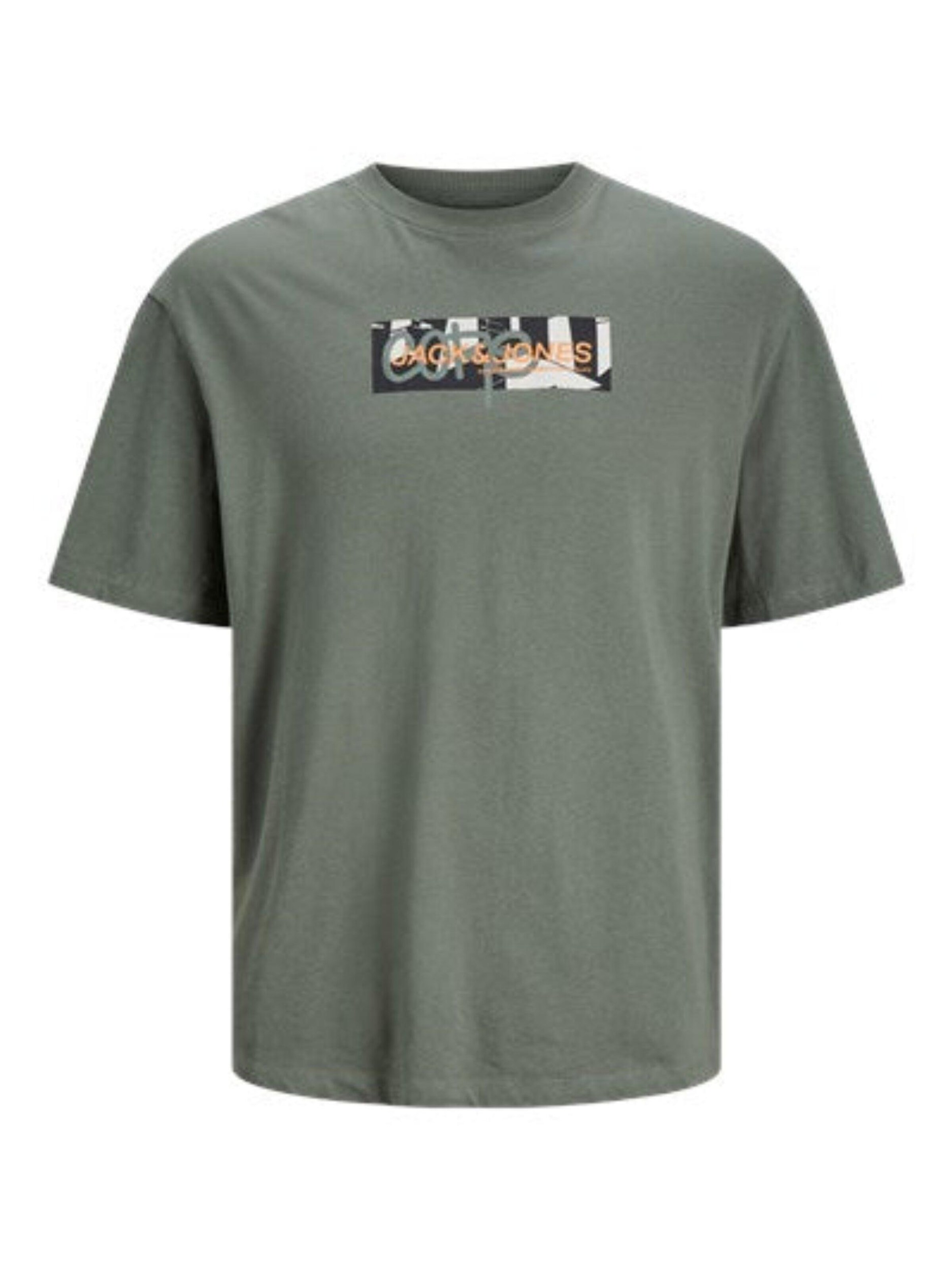 

JACK & JONES Лонгслив в зеленом цвете