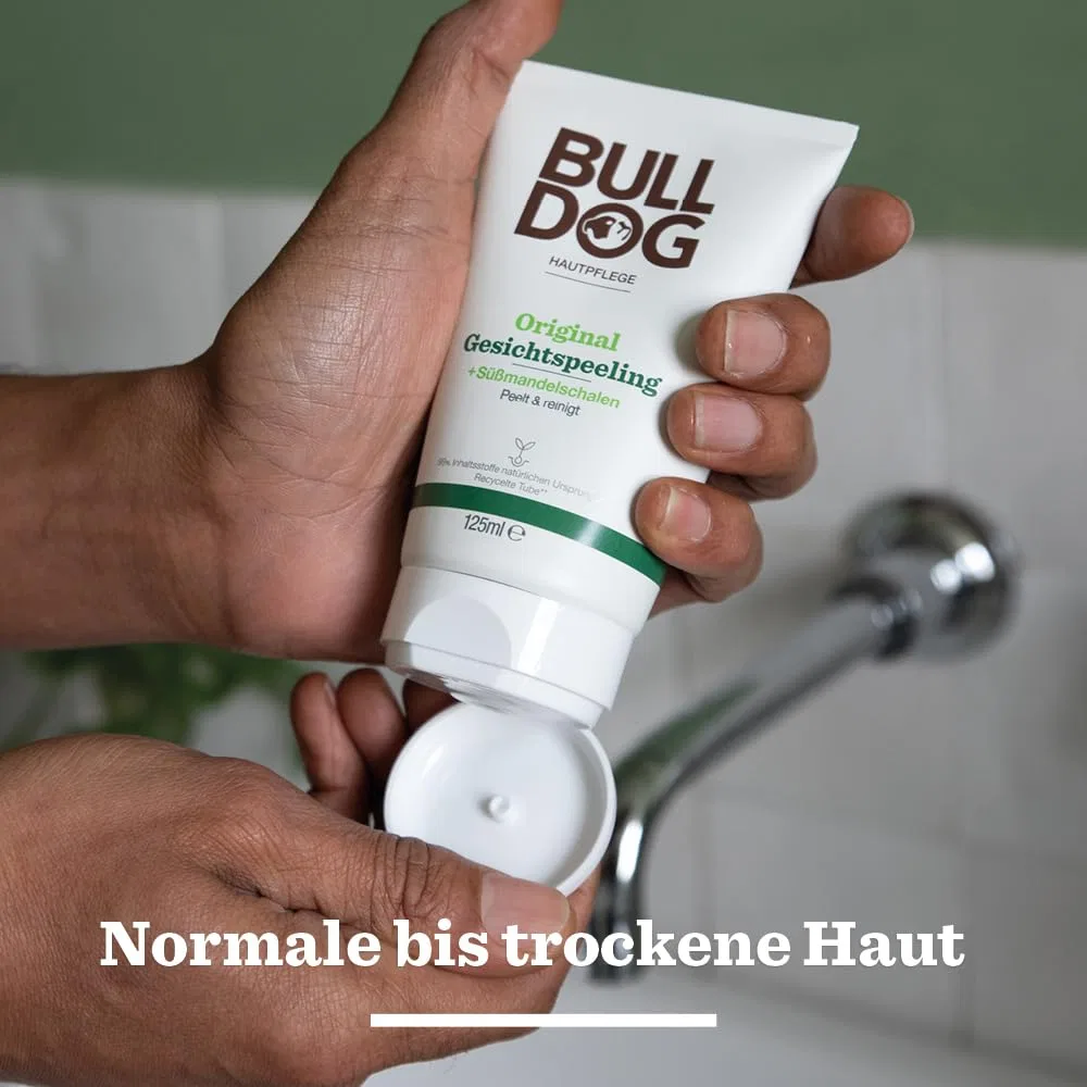 Мужской скраб для лица BULLDOG Original Exfoliating, 125 мл Bulldog, Not Applicable — фото 4