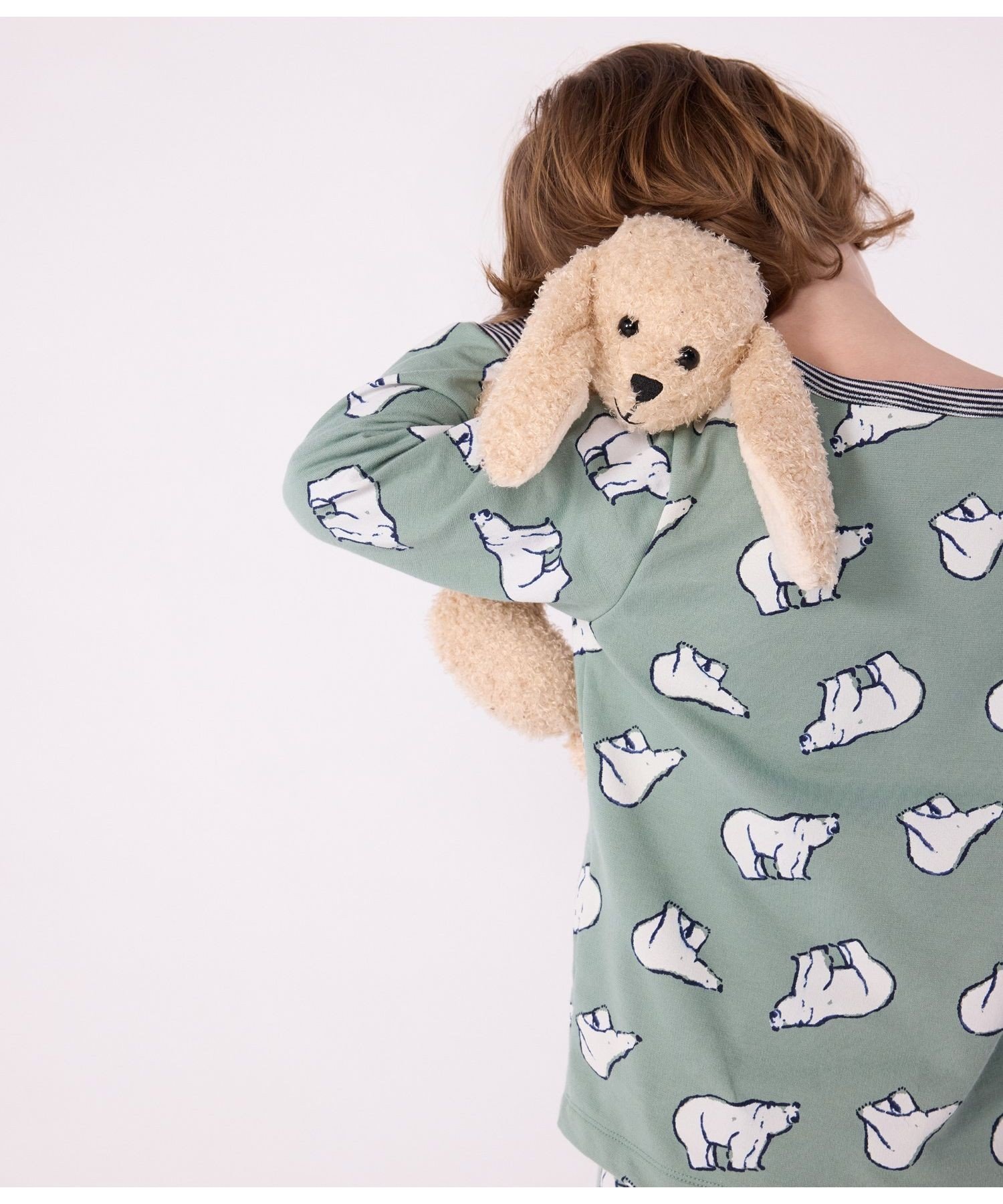 Пижама PETIT BATEAU, Light green/multicolor — фото 2