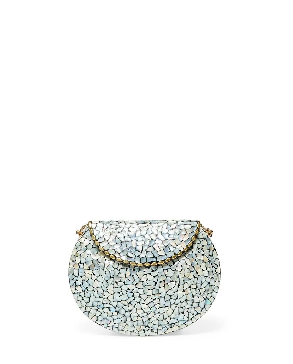 

Клатч с камнями Sfera, мультиколор