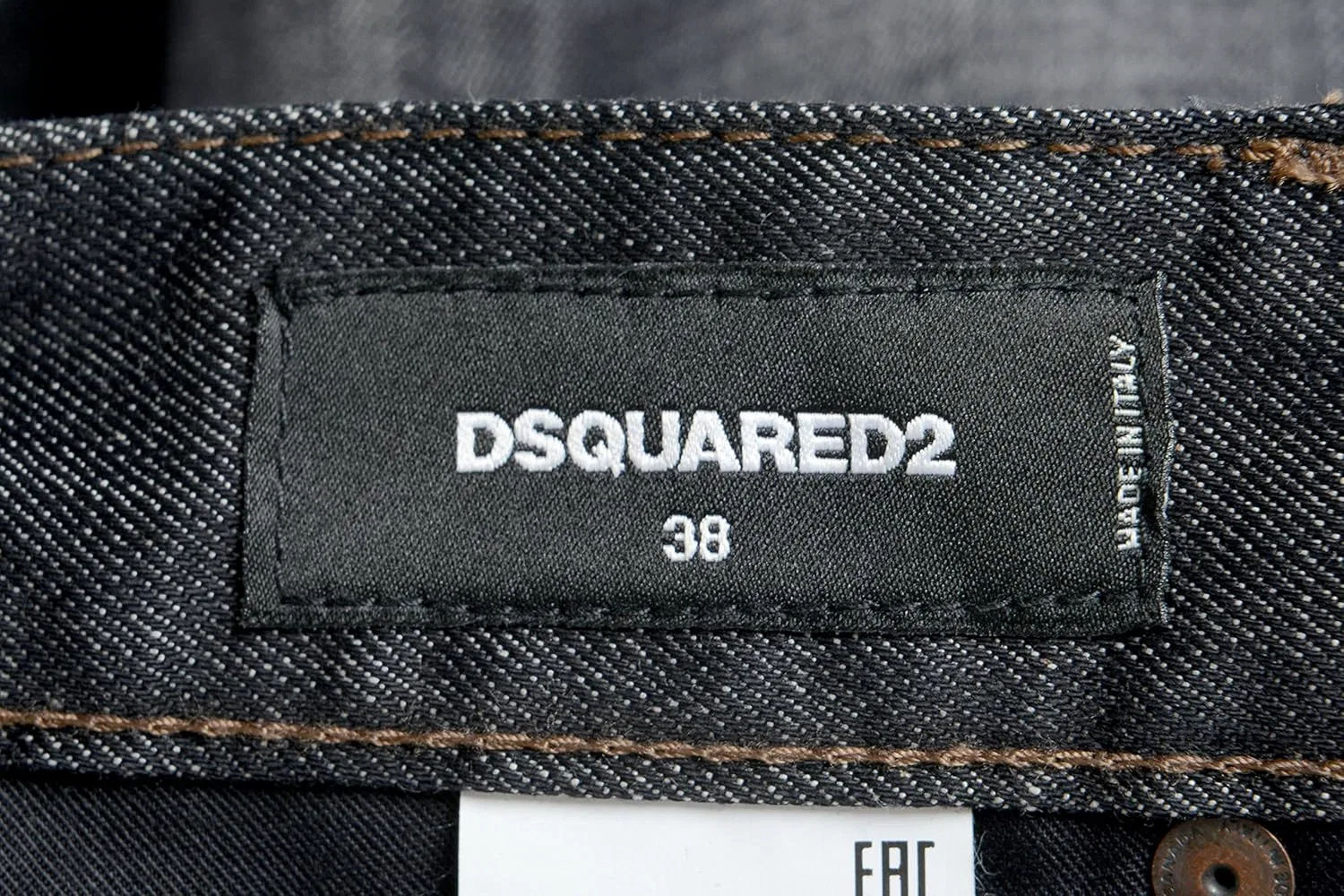 Джинсы DSQUARED2 серые — фото 4