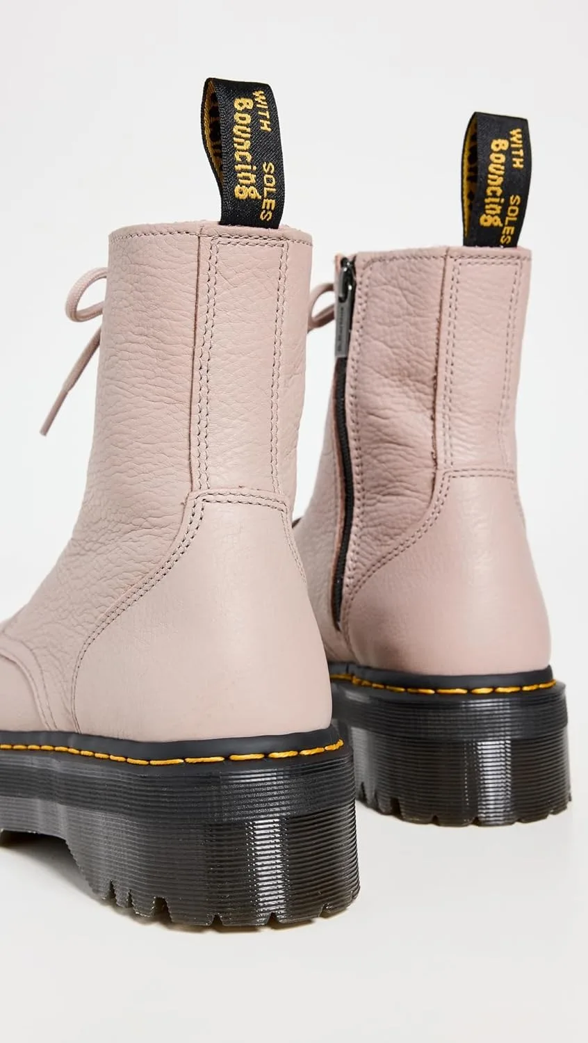 Ботинки Dr.Martens мужские с 8 люверсами Dr. Martens, коричневый — фото 4