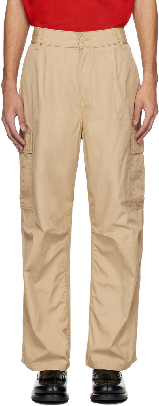 

Бежевые брюки карго Cole Carhartt Work In Progress
