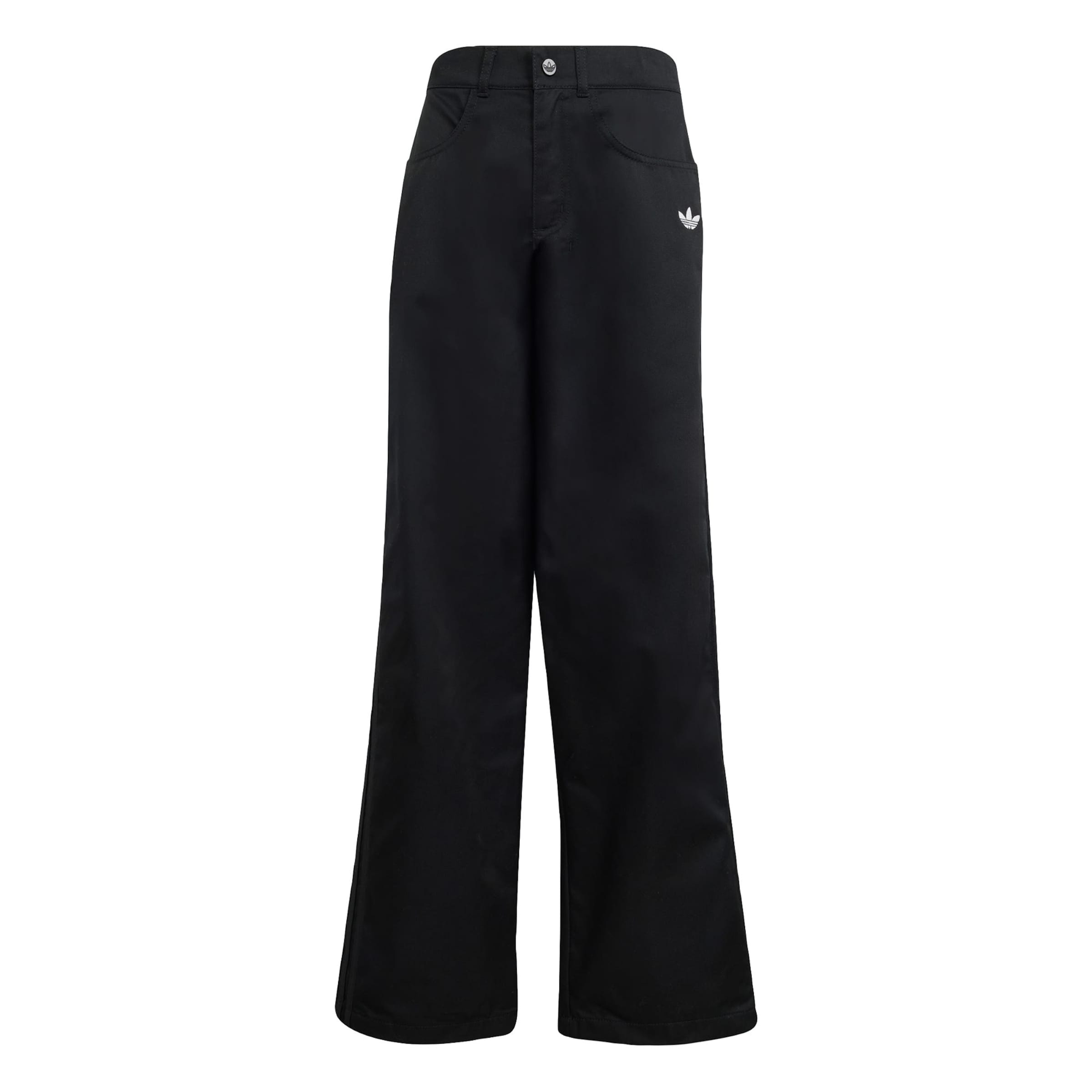 

Adidas Originals Широкие брюки 'TWILL' в черном цвете