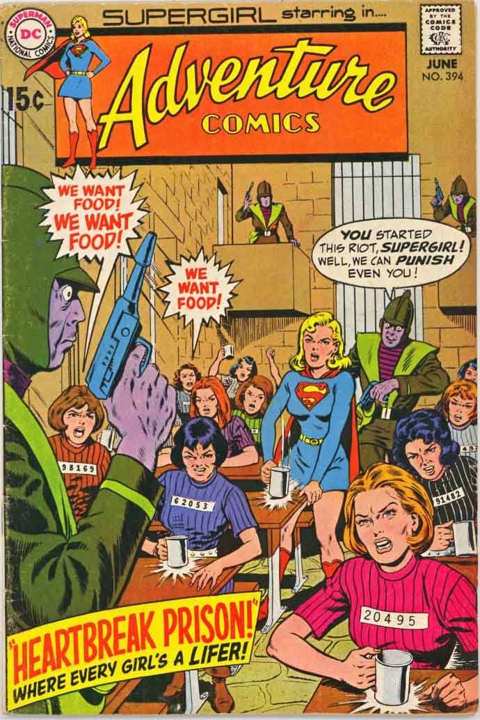 

Adventure Comics Starring Supergirl (DC comic #394) June 1970 (DC Comics)