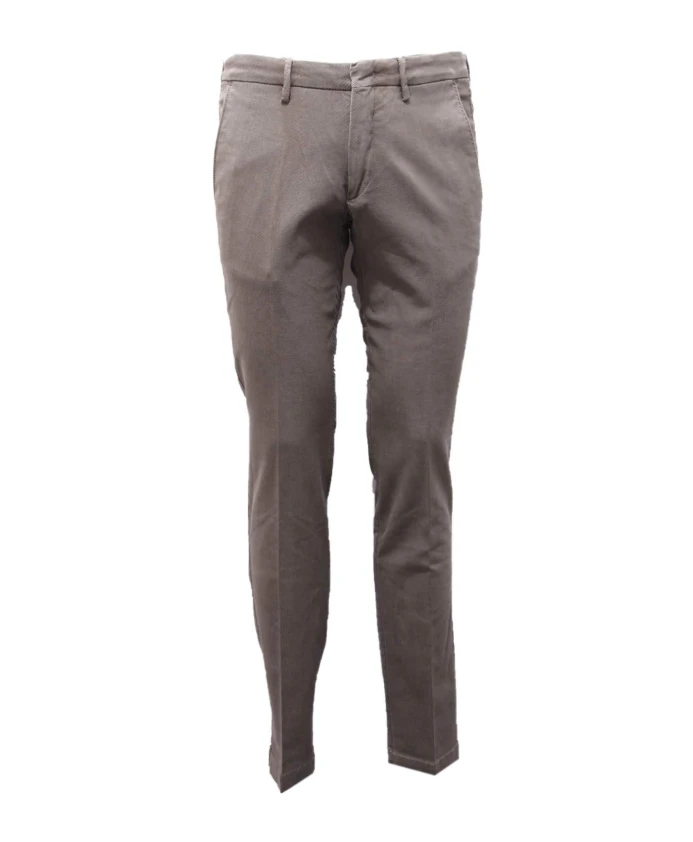 

Узкие хлопковые брюки Michael Coal, серый