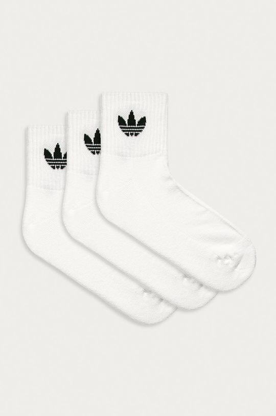 

Носки (3 шт.) adidas Originals, белый